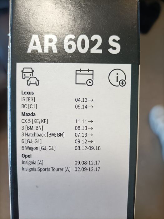 wycieraczki BOSCH AERO TWIN