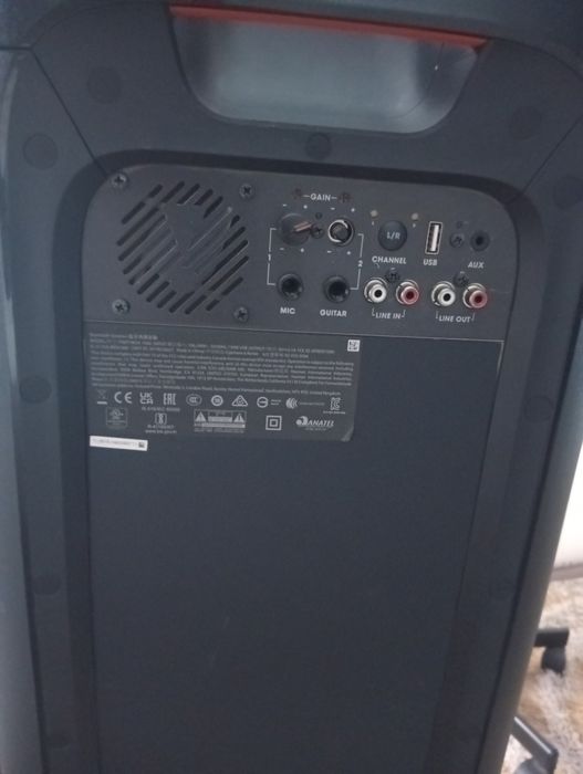 Coluna High Power JBL Partbox 1000 Bluetooth