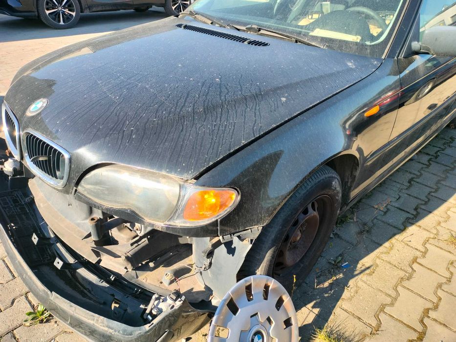 BMW E46 2.0d  silnik maska drzwi mechanizm skrzynia biegów moduł zamek