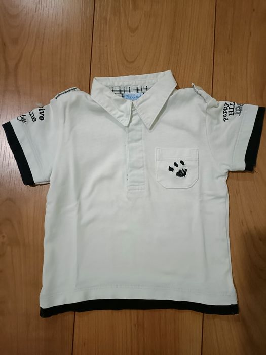 Polo de Manga Curta PréNatal + Camisola - 12 meses