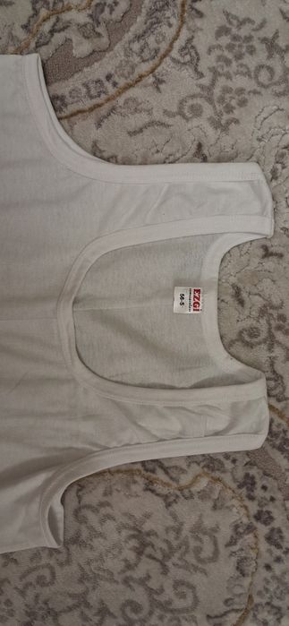 Біла майка  Ezgi, розмір - S