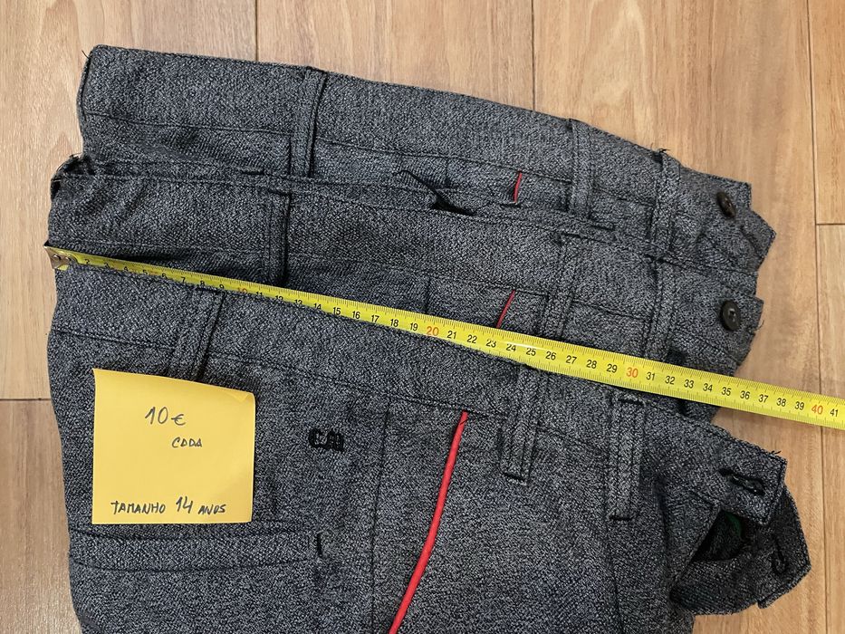 2 calcas cotrim Colegio Militar