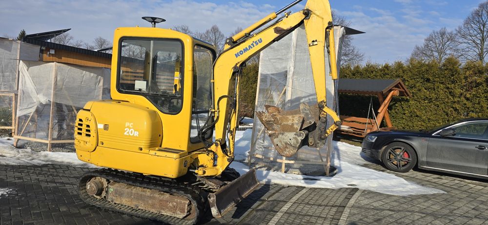 Minikoparka Komatsu 2.5t brutto Mocna koparka Okazja