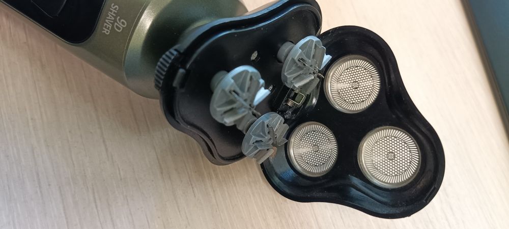 Електробритва 9d плаваюче лезо миється USB зарядка акумуляторна