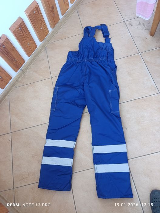 Spodnie robocze zimowe ocieplane rozmiar L