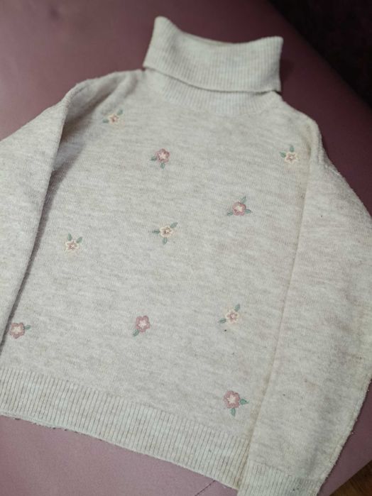 Флісова кофта, светрики для дівчинки комплект