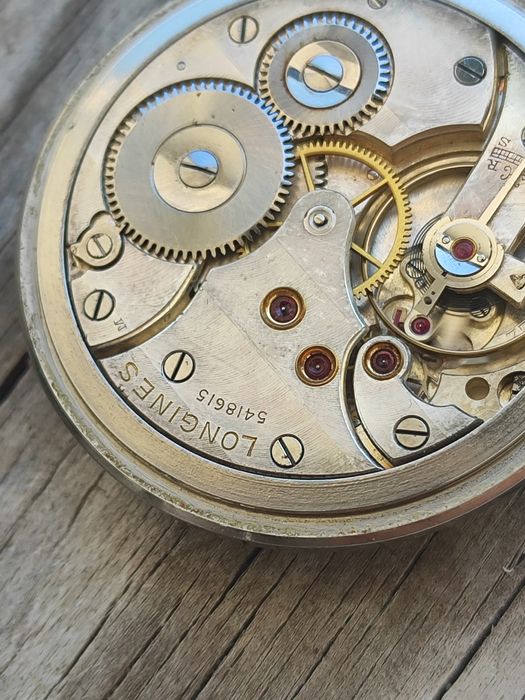 Relógio de Bolso Longines cal.37.9ABC artdeco - a funcionar