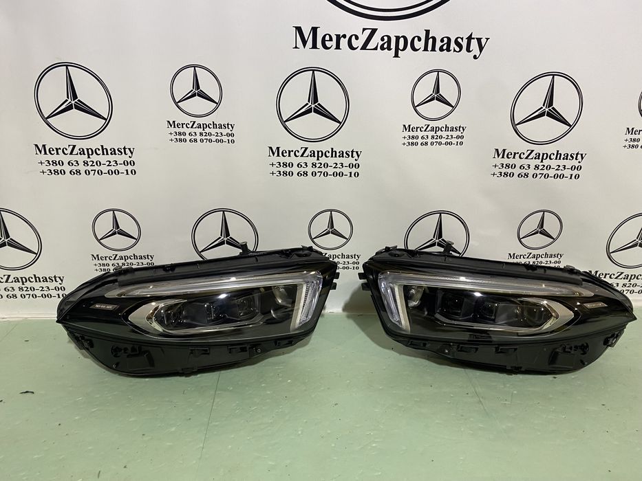 Фара Mercedes A клас W177 Multibeam led права ліва 2018-2023рр