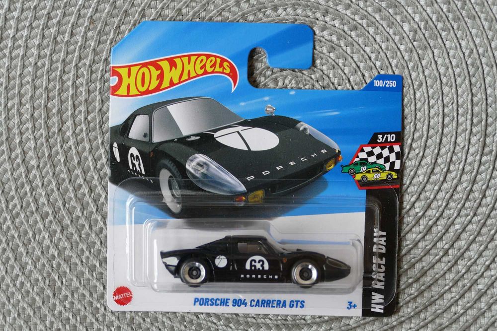 Hot Wheels autko "Resorak" PORSCHE 904 CARRERA GTS edycja 2025r.