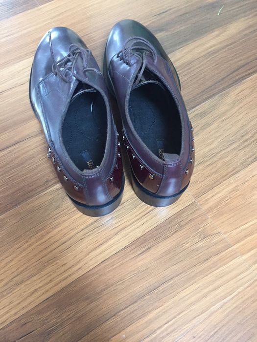 Buty skorzane  damskie Geox respira