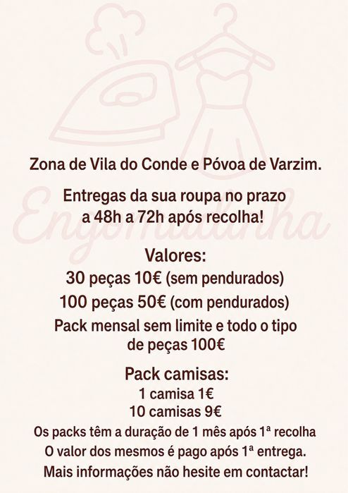 Sem tempo para passar a ferro?