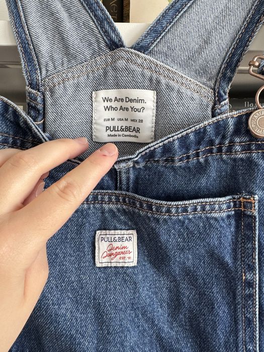 Комбінезон джинсовий, Pull&Bear