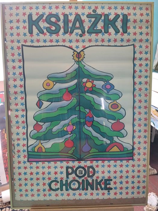 Stary plakat z 70-tych, oryginał, w bardzo dobrym stanie.