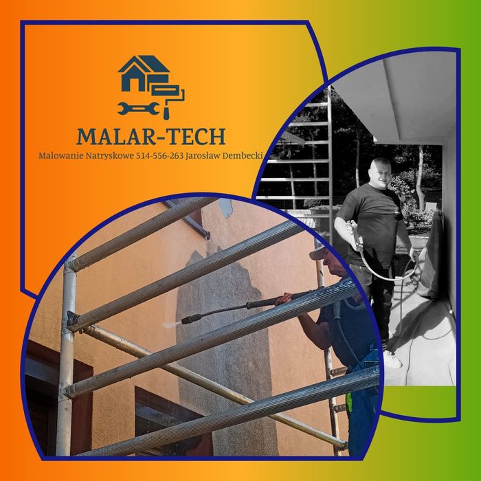 Malowanie elewacji,mycie elewacji,malowanie natryskowe,remont,