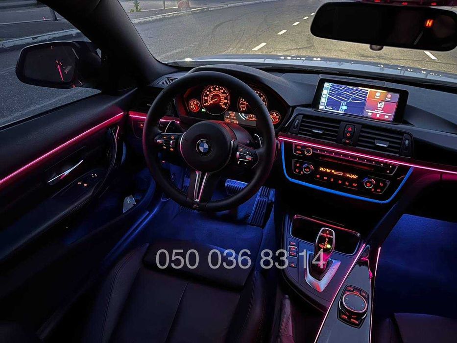 Контурная Ambient подсветка салона авто 6в1/10в1/18в1 RGB Symphony LED