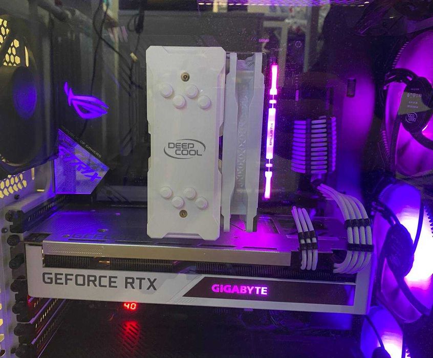 Компютер Ryzen 5 3600x, 16 GB RAM, RTX 3070, Rog Strix, Fractal Design