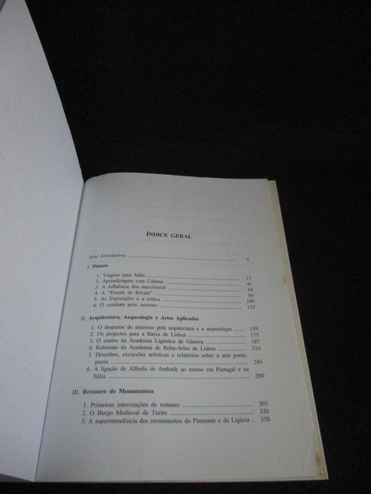 Livro Alfredo de Andrade Da pintura à invenção do Património