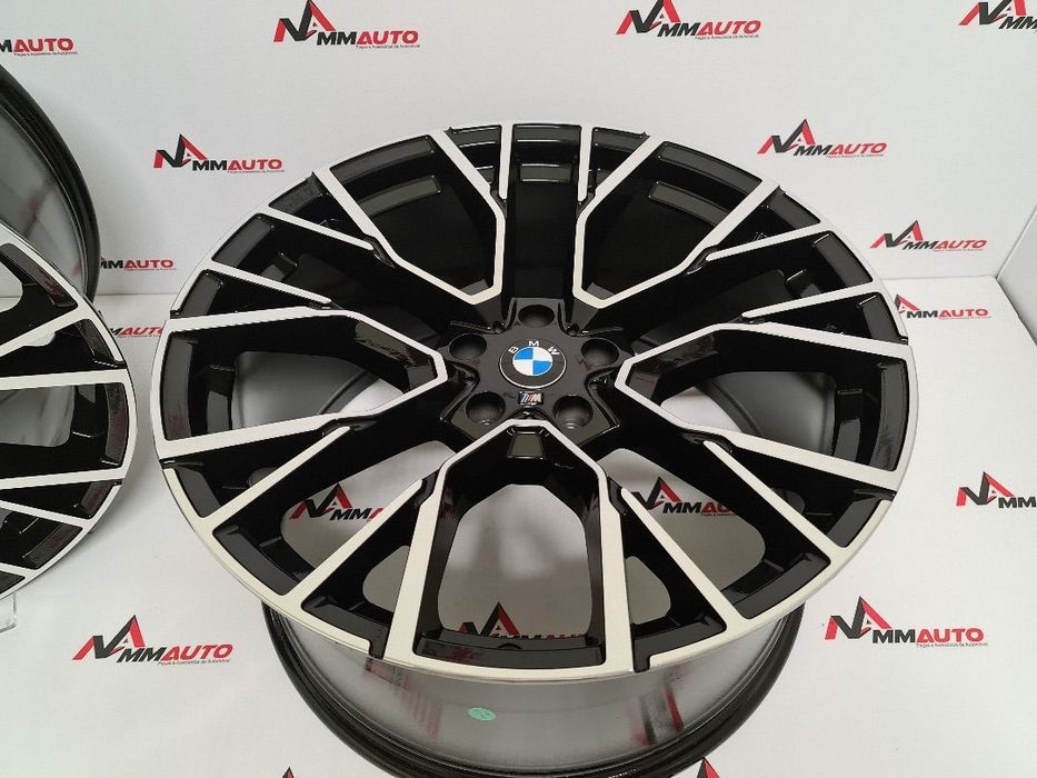 Jantes Look BMW X5 Competition 809M Preto Polido 21