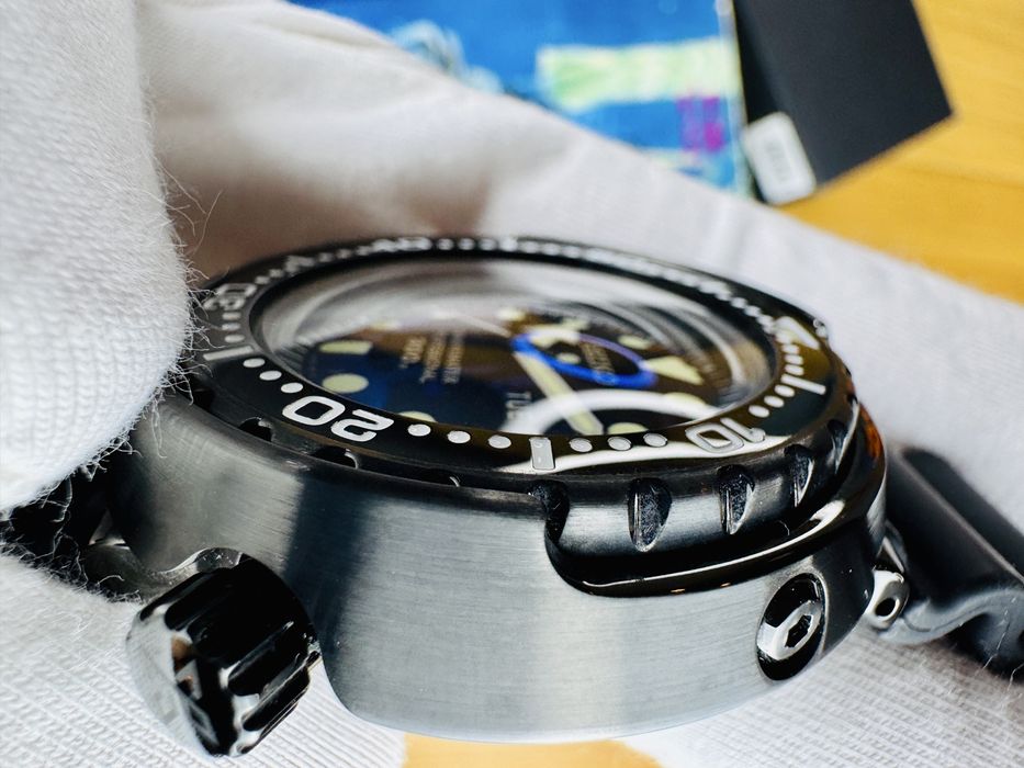 Zegarek Seiko Prospex Tuna SBBN035 Marinemaster JDM szafir – nowa cena