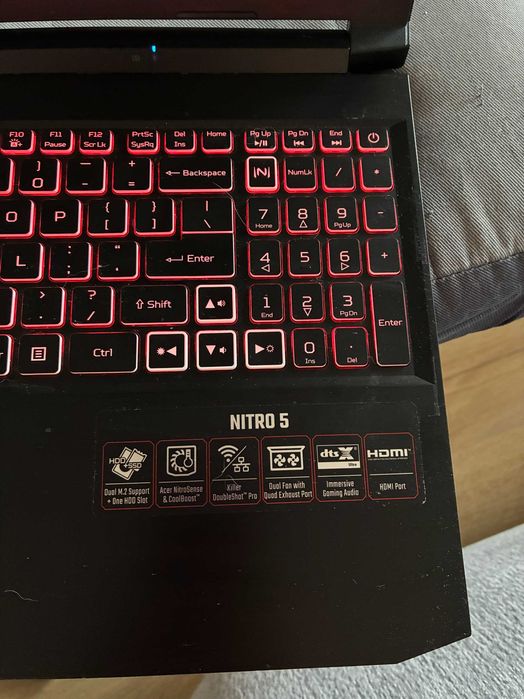 Laptop Acer Nitro AN515-57 16GB RAM, 1TB, 11th Gen Intel(R) Core(TM) i5-11400H