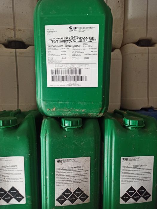 Канистри пищевые пластмассовые