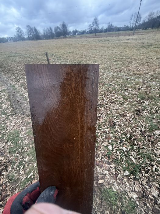 Deska aluminiowa drewnopodobna  100x20 x 1000