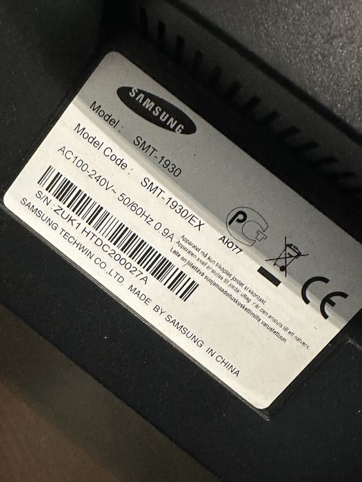 Monitor Samsung 19 Cali SMT -1930/EX
