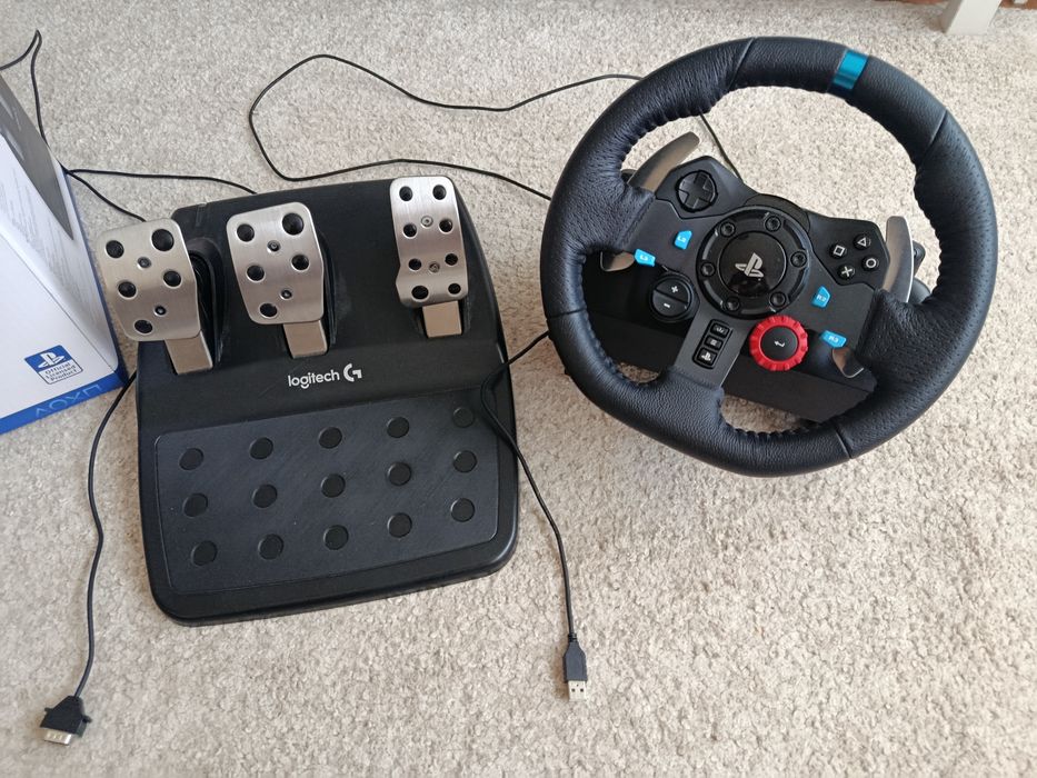 Volante e Pedais Logitech G29 Driving Force (Como Novo / Excelente Estado)