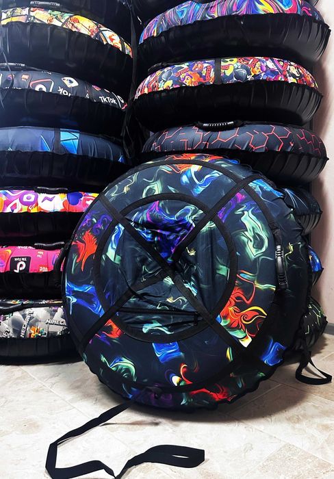 Надійний тюбінг плюшка тюбинг ватрушка таблетка тюба санки надувні