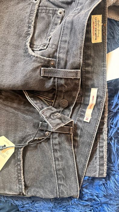 Jeansy Levi’s czarne – NOWE, rozmiar 28x29