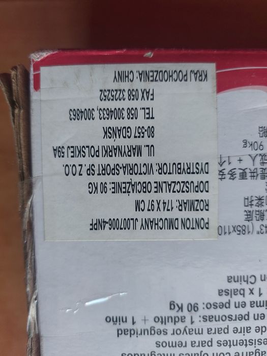 Ponton 2-osobowy Jilong Neptun NBS200