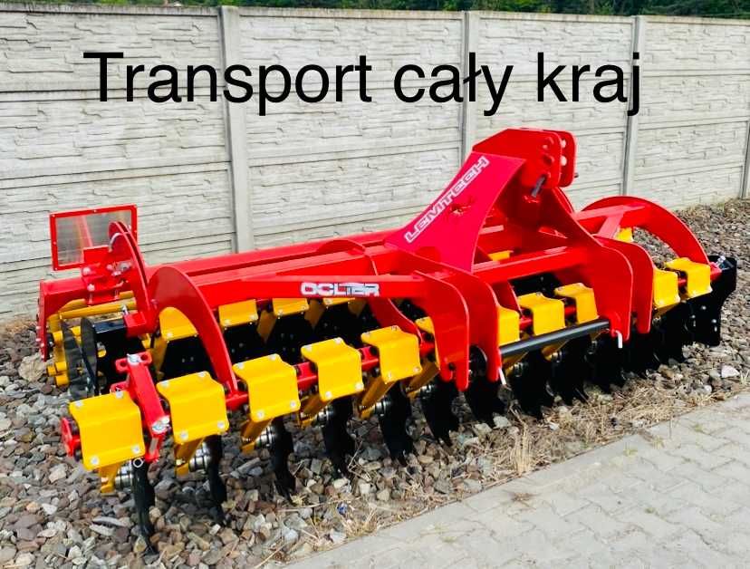 agregat Brona talerzowa talerzówka 3 metry Lemtech głębosz gruber