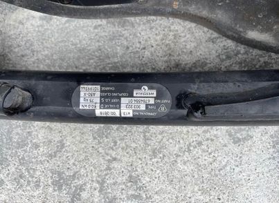 Suporte pára-choques traseiro bmw e92 c/bola de reboque westfalia