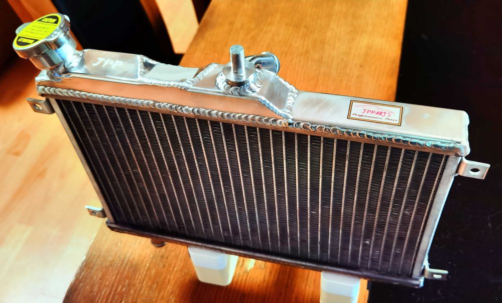 Radiador Yamaha TDR250 de 88 até 90, Alumínio Performance