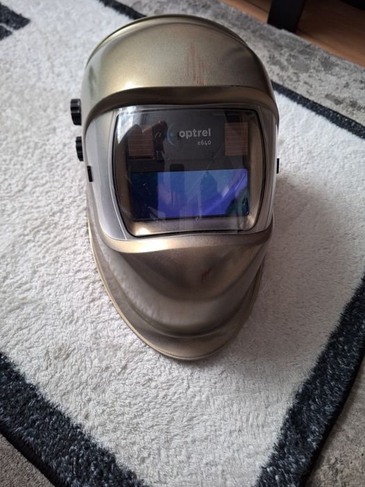 Optrel e640 przyłbica spawalnicza.