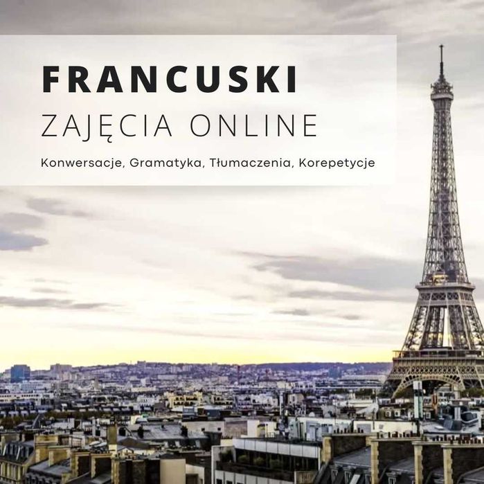 Francuski - zajęcia online