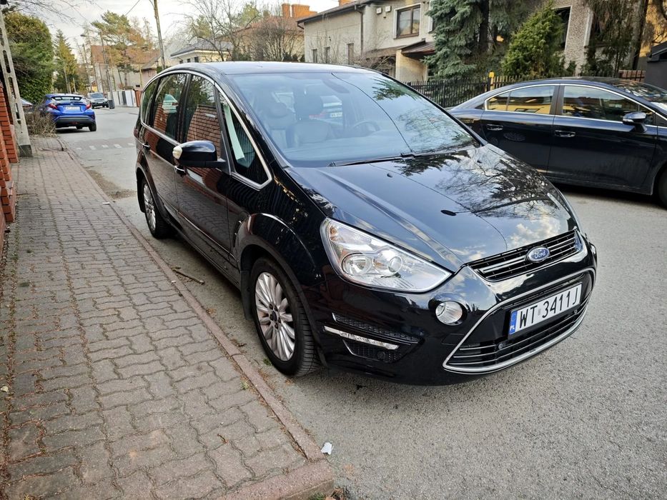 Ford S-Max 163KM, Manual, Skóra, Szklany dach, 7 osób, Webasto, Bezwypadkowy
