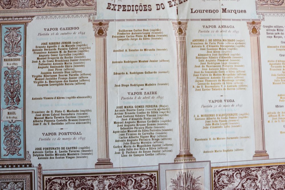 Expedições Exército Português a Lourenço Marques 1894 e 1895 (Reserva ORP)
