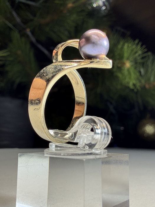 Каблучка з білого золота та діамантами Кольцо колечко белое золото