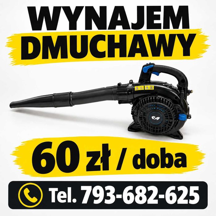 Wynajem rębaka oraz sprzętu ogrodniczego