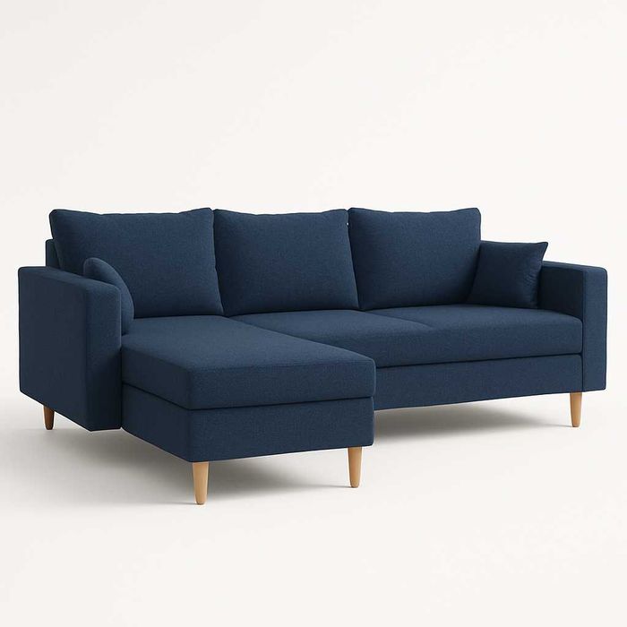 Narożnik Rozkładany z Funkcja Spania Kanapa Narożna do Salonu