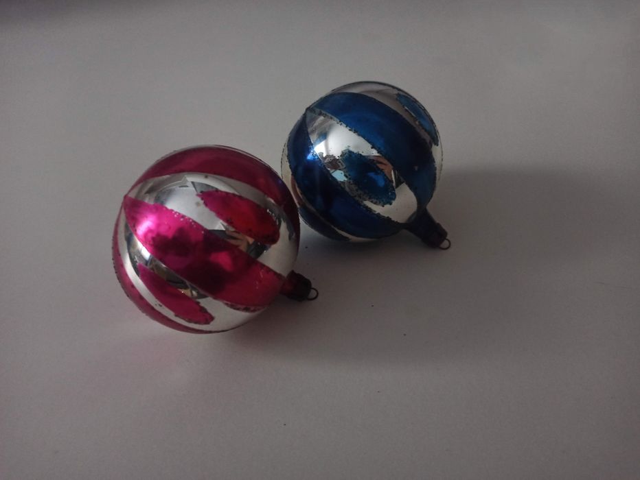Bombki choinkowe PRL