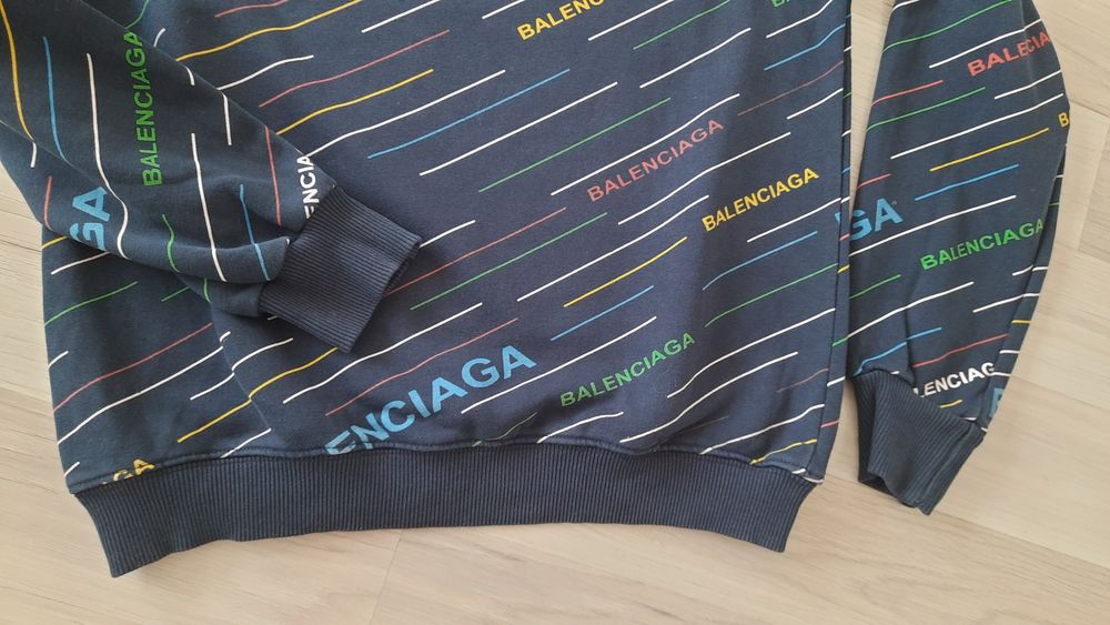 Bluza granatowa Balenciaga