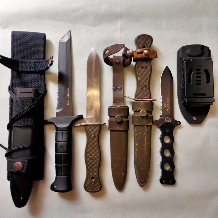 Тактические ножи Бундесвера  MIl-tec, Eickhorn, FKS.(GLOCK).Ніж  Глок.