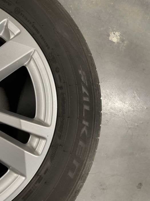 Felgi Audi 17 + opony falken azenis 215/65 R17 99V