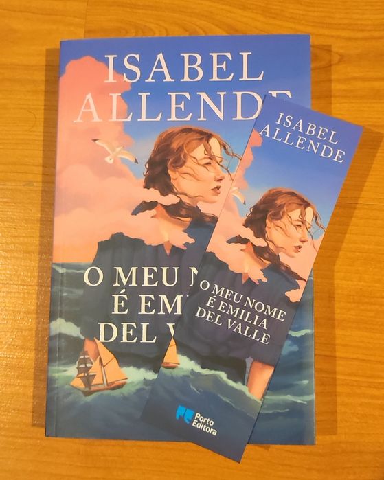 Livro 'O meu nome é Emília Del Valle' de Isabel Allende