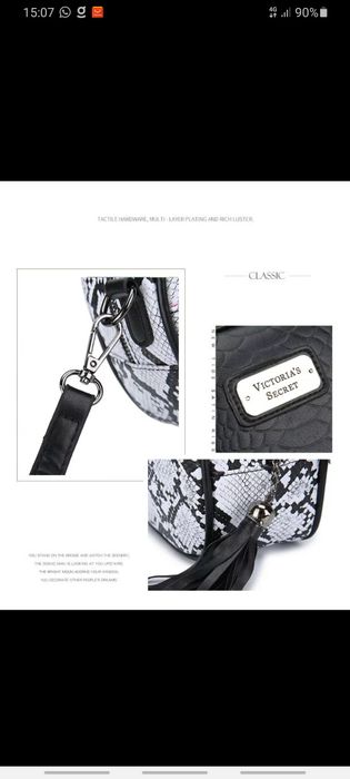 Crossbody Victoria S  torebka panterka zebra Hit sezonu