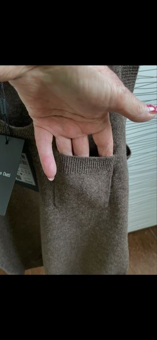 Wełna i kaszmir kamizelka Masimo Dutti
