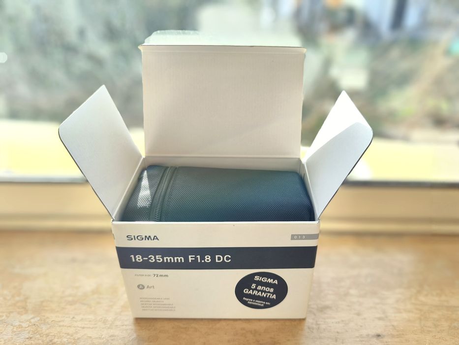 Lente Sigma 18-35mm f/1.8 para Canon EF-S