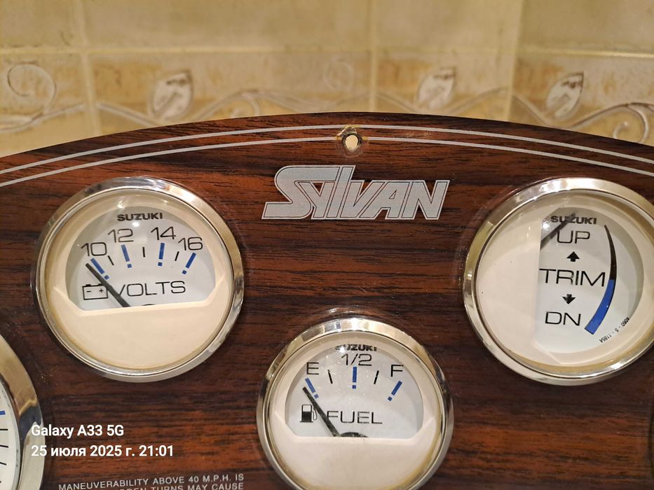 Панель приборов для катера лодки, лодочного мотора Suzuki Cузуки